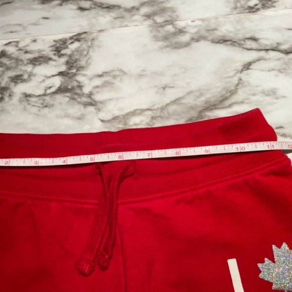 🎀 3 for $25 Joe Fresh Girl's Shorts Love Canada Size M GUC - Picture 6 of 12